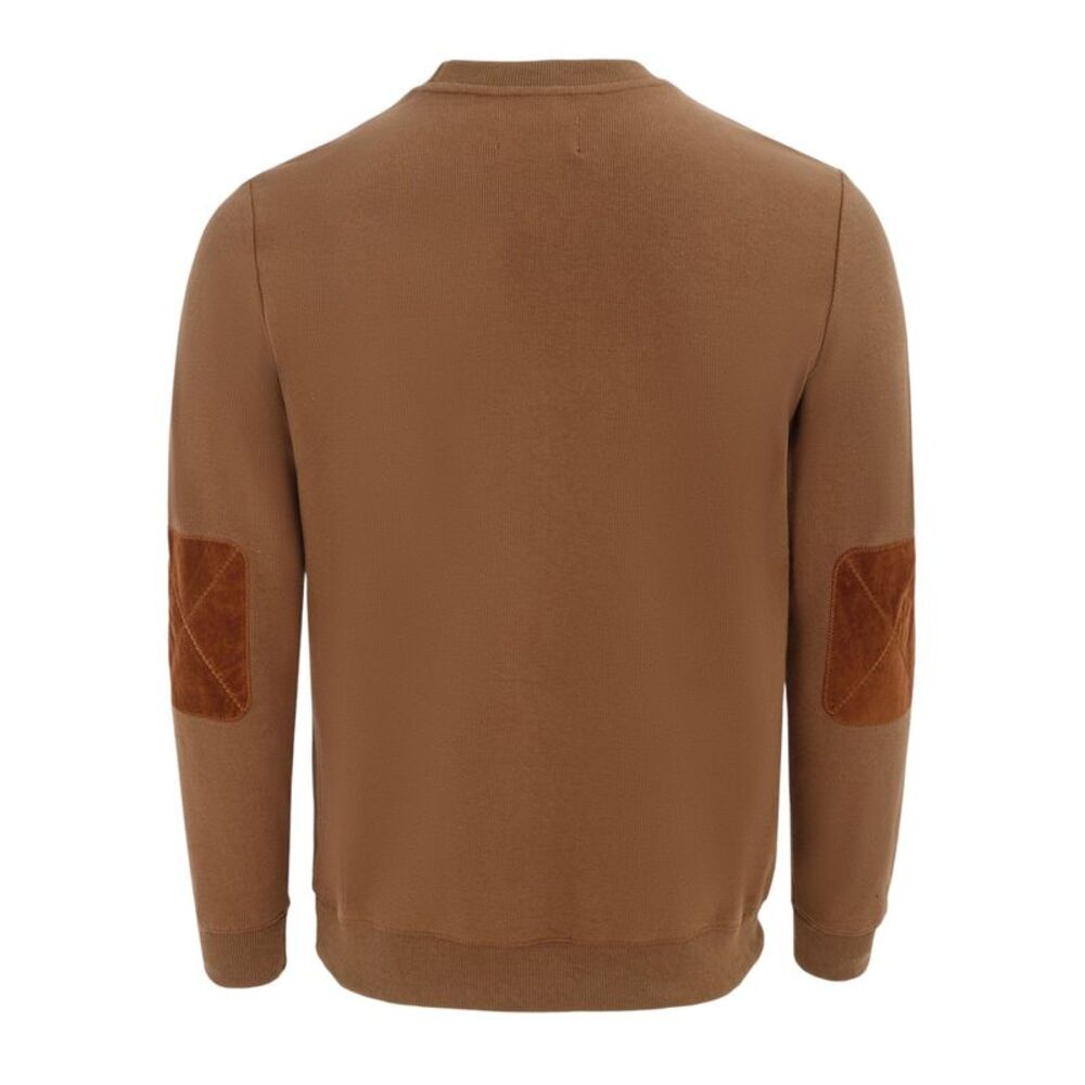 Howick Mens Logo Sweatshirt / Brown - Picture 2 of 3